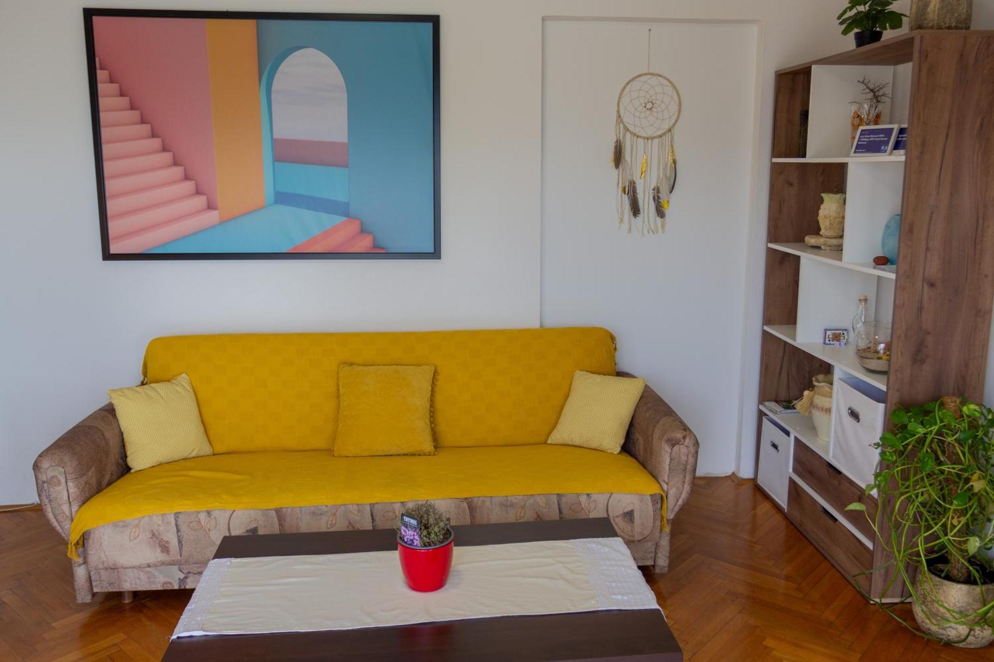 شقة Sea View Retreat With 170Mbps Wifi And Sunny Balcony كاستاف المظهر الخارجي الصورة